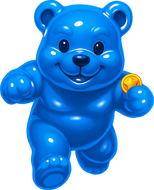 El oso de gomita de Sugar Teddy x1000