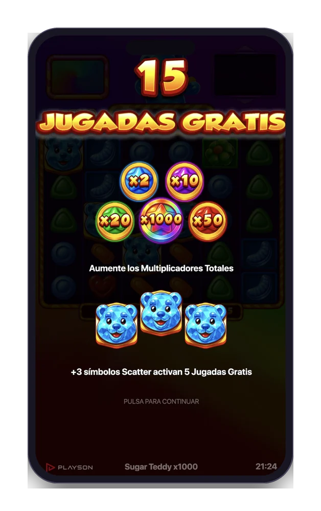 Ronda normal: 15 Jugadas Gratis. La Super da 25 — el número depende del tipo de ronda.